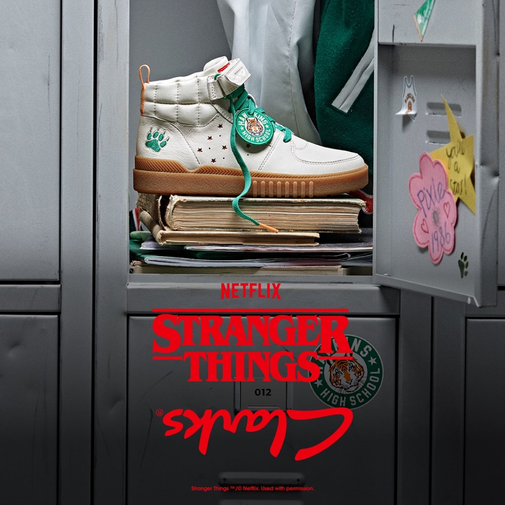 Clarks x Stranger Things Shop Limited Edition Retro Shoes