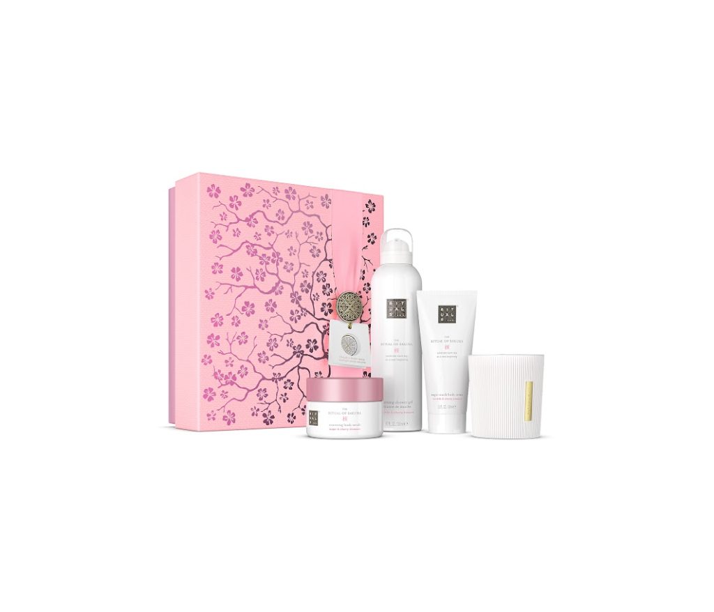 The Ritual of Sakura, available in medium & large gift sets